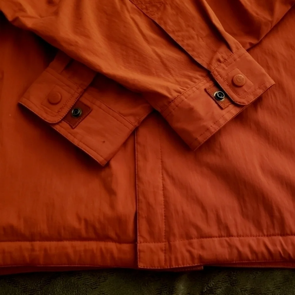ARIZONA JEAN CO MENS JACKET ORANGE SZ L
